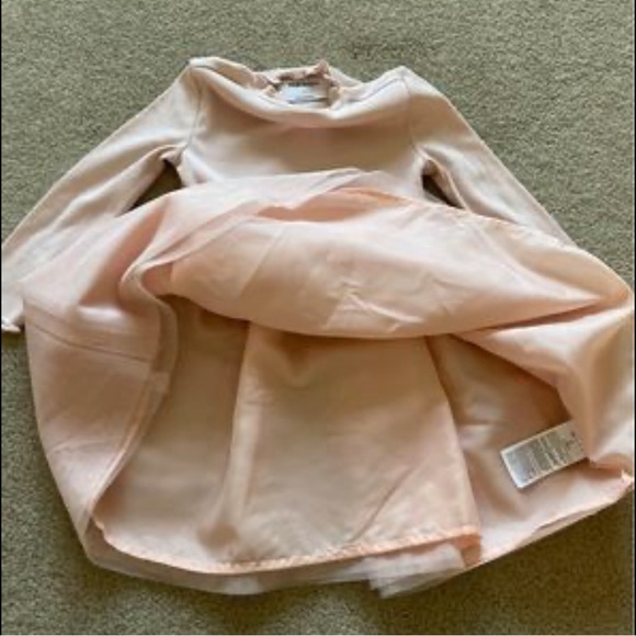 Brand New With Tags ~ 2T Toddler Girls ~ Old Navy Long Sleeve Light Pink Dress - Picture 6 of 6